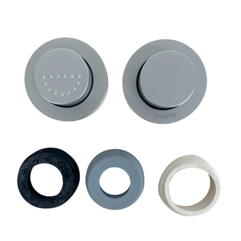 237014S  Invisi II dual-flush ADA Button Panel Pack in Satin